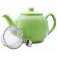Shamila Ceramic Teapot with Strainer 1,2 l, Green