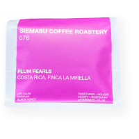 Siemasu Coffee Plum Pearls, Costa Rica 250 g Coffee Beans