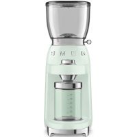 Smeg CGF01PBEU Coffee Grinder, Pastel Green