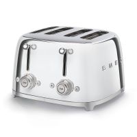Smeg TSF03SSEU leivänpaahdin neljälle viipaleelle, kromi