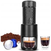 Staresso Basic (kaffekapslar & malet kaffe) bärbar espressomaskin