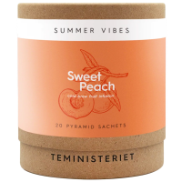Teministeriet Summer Vibes Sweet Peach Cold Brew-te, 20 tepåsar
