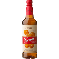 Torani Puremade Salted Caramel makusiirappi 750 ml PET