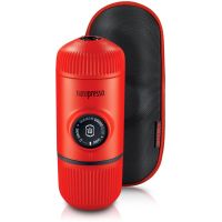 Wacaco Nanopresso Elements Lava Red - bärbar espressobryggare + skyddsfodral