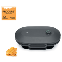 Wilfa Double Joy WM5DB-200P keraaminen kaksoisvohvelirauta