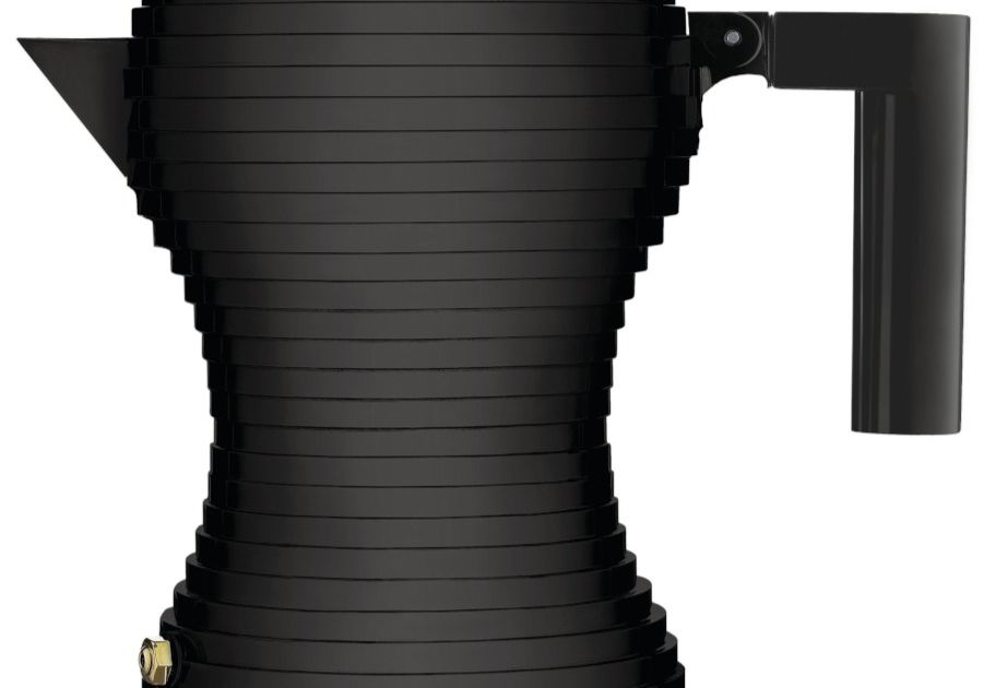 Alessi Pulcina Black Edition Moka Pot 