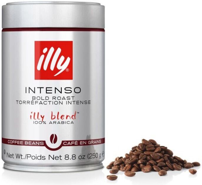 Illy Forte Extra Bold Roast Ground Drip Coffee 6 Cans x 8.8oz/250g