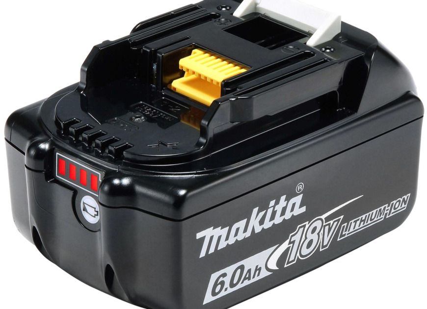 Battery suitable for Makita DBN600 - 3x Makita BL1860B LXT / 197422-4 / 18V  LXT batteries (18 V, 6 Ah, Original) - BatteryUpgrade