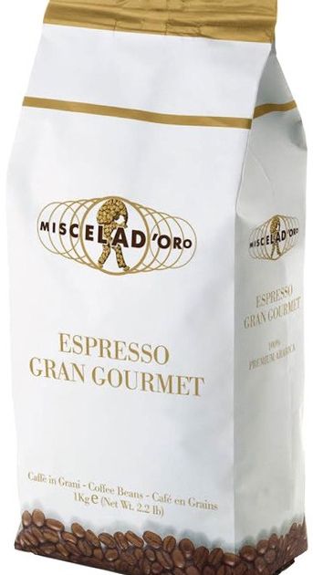 Miscela D Oro Gran Gourmet 100 Arabica Coffee Beans Crema
