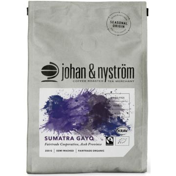 Johan & Nyström Sumatra Gayo 250 g kahvipavut
