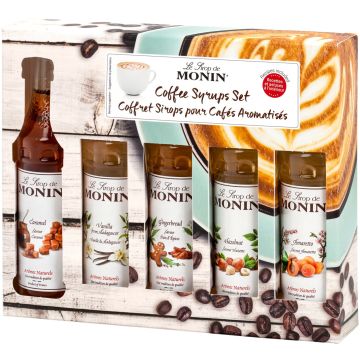 Flavored syrup gift set