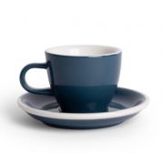 Acme Demitasse Espresso kopp 70 ml + fat 11 cm, Whale Blue