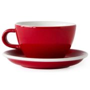Acme Large Latte kuppi 280 ml + lautanen 15 cm, Rata