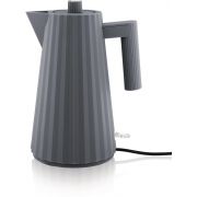 Alessi MDL06 Plissé Electric Water Kettle 1.7 l, Grey