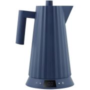 Alessi MDL21 Plissé vedenkeitin lämpötilansäädöllä 1,7 l, sininen