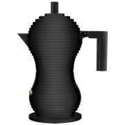 Alessi Pulcina Black Edition Moka Pot, 3 Cups