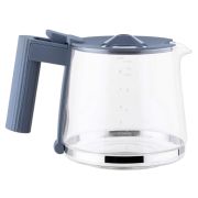 Alessi lasikannu MDL14 Plissé -kahvinkeittimelle, harmaa