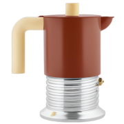 Alessi Vite PM01/6 BR mutteripannu induktioliedelle 6 kuppia, ruskea