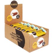 Barú Crunchy Hazelnut maitosuklaa-vaahtokarkkipatukka 30 g - 18 kpl laatikko