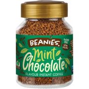 Beanies Mint Chocolate smaksatt snabbkaffe 50 g