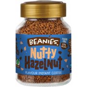 Beanies Nutty Hazelnut smaksatt snabbkaffe 50 g