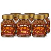 Beanies Pumpkin Spice maustettu pikakahvi 6 x 50 g