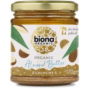 Biona Almond Butter Crunchy mantelitahna 170 g