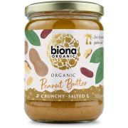 Biona Peanut Butter Crunchy suolattu maapähkinävoi 500 g