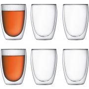 Bodum Pavina Double Wall Glass 350 ml, 6 pcs