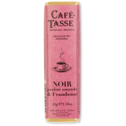 Café-Tasse tumma suklaa vadelma & mantelipraliini 45 g