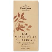 Café-Tasse maitosuklaa & pekaani, merisuola ja keksipalat 85 g