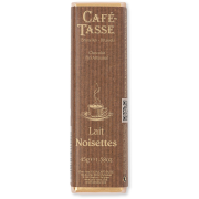 Café-Tasse maitosuklaa & hasselpähkinä 45 g