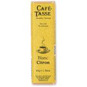 Café-Tasse valkoinen suklaa & sitruuna 45 g
