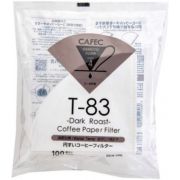 CAFEC Dark Roast T-83 Coffee Paper Filter 4 Cup, 100 kpl