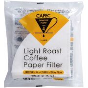CAFEC Light Roast T-92 Coffee Paper Filter 4 Cup, 100 st