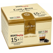 Caffè Boasi 100% Arabica Nespresso-yhteensopivat kapselit 15 kpl