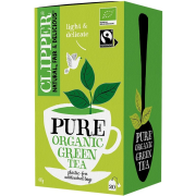 Clipper Organic Pure Green Tea 20 teepussia