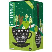 Clipper Organic Warming Apple & Cinnamon Infusion 20 teepussia