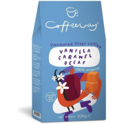 Coffeeway Vanilla Caramel kofeiiniton jauhettu makukahvi 200 g