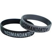 Comandante Wrist Band Small, musta