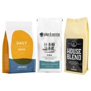 Crema House Blend + Gringo Nordic Daily Brew  + Johan & Nyström Fika 3 x 500 g kahvipavut