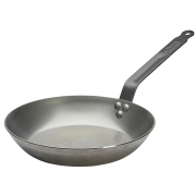 De Buyer Carbone Plus hiiliteräspannu 26 cm, litteä kahva