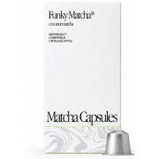 Funky Matcha Coconut Matcha Nespresso-yhteensopivat matchakapselit 10 kpl