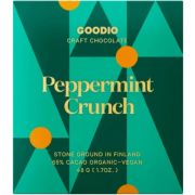 Goodio Peppermint Crunch luomu-suklaa 65%, 48 g