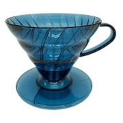 Hario V60 20th Anniversary Dripper suodatinsuppilo koko 02, Aizome Blue