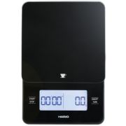 Hario Barista Glass Scale kahvivaaka, musta