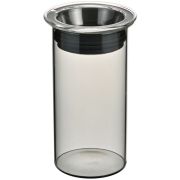 Hario Colors Canister lasinen säilytyspurkki 400 ml, harmaa