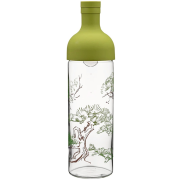 Hario AYA Filter-In Cold Brew Tea Bottle -teepullo 750 ml, Pine Tree