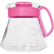 Hario V60 Range Server Candy Edition kahvikannu koko 02, 600 ml Flamingo Pink Hario V60 Range Server Candy Edition kahvikannu koko 02, 600 ml Flamingo Pink