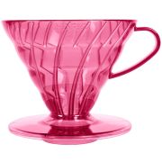 Hario V60 Dripper Size 02 Candy Edition, Flamingo Pink